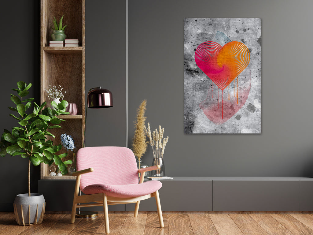 Canvas Print Sincere Confession 1 Part Vertical