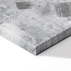 Abstract Heart Texture Vertical Canvas Print