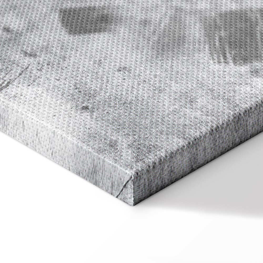 Abstract Heart Texture Vertical Canvas Print