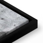 Abstract Heart Texture Vertical Canvas Print