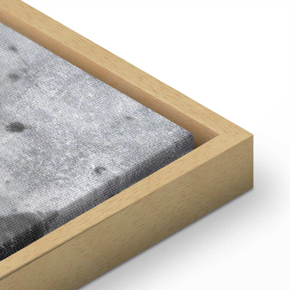 Abstract Heart Texture Vertical Canvas Print