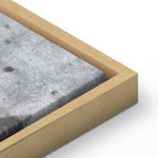 Abstract Heart Texture Vertical Canvas Print