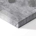 Abstract Heart Texture Vertical Canvas Print