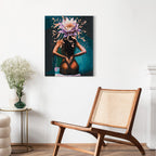 Lotus Lady Fantasy Floral Paint by Numbers Kit