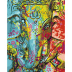 Colourful Ganesha Spiritual Paint by Numbers Kit