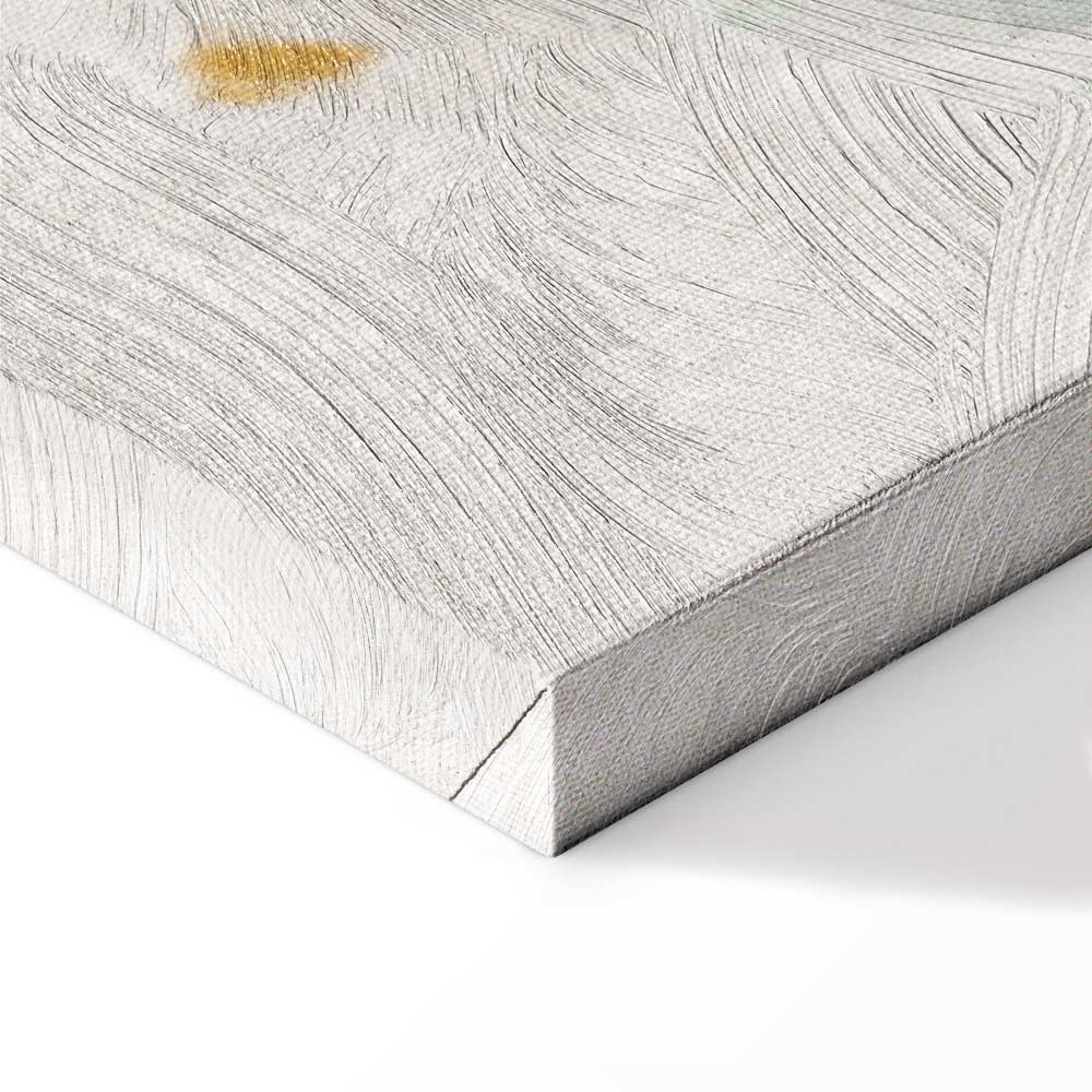 Blue Abstract Adventure Wide Canvas Print