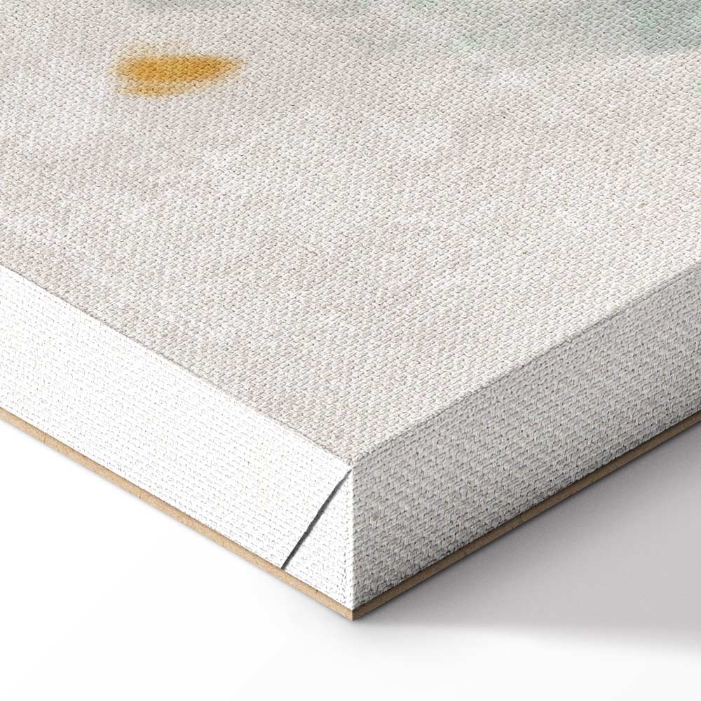 Blue Abstract Adventure Wide Canvas Print