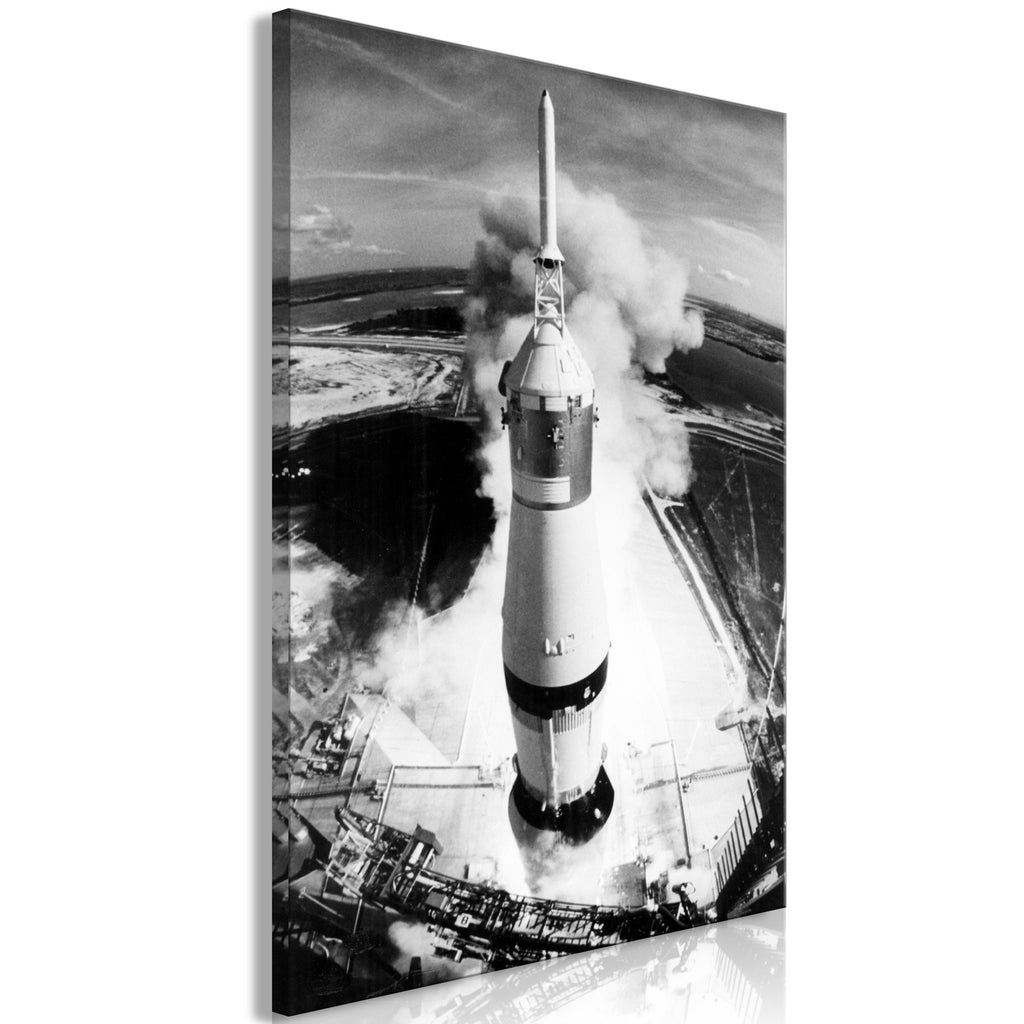 Canvas Print Cosmic Speed Vertical
