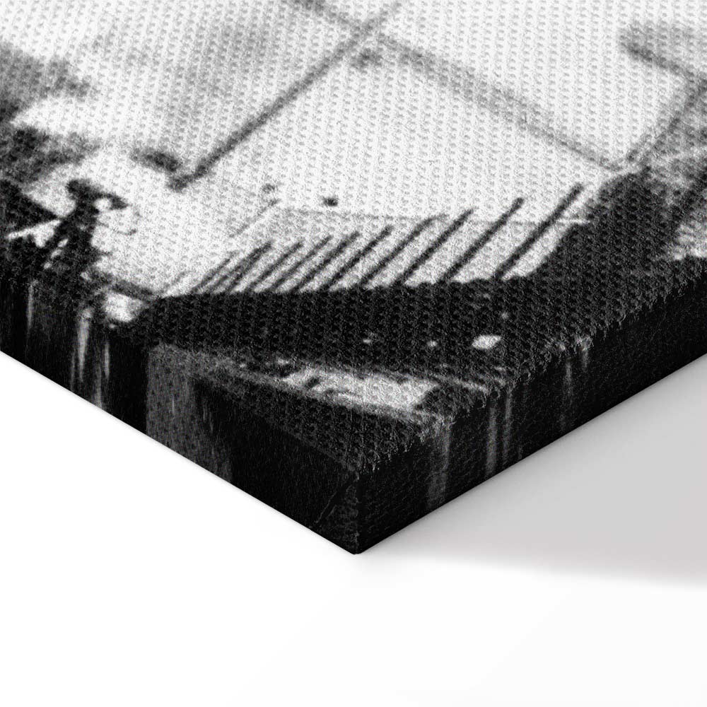 Cosmic Speed Space Canvas Print