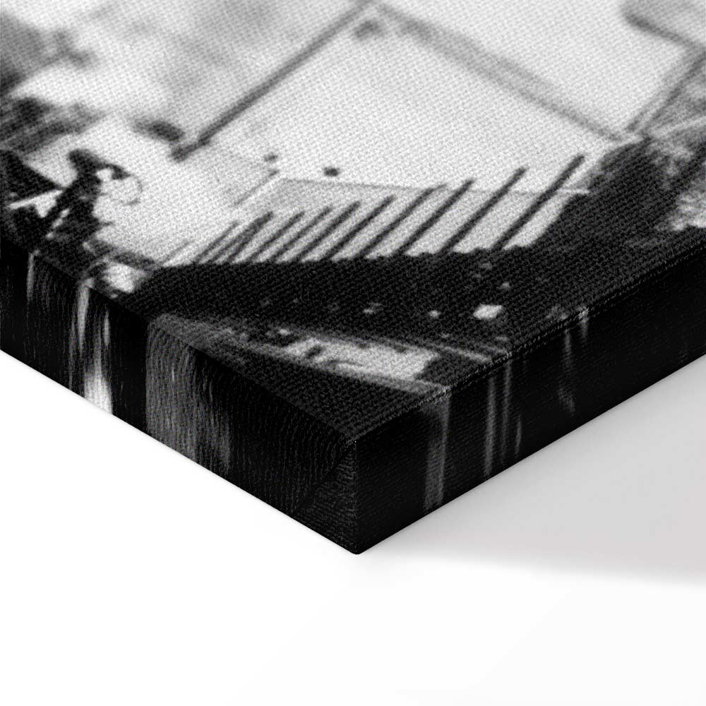 Cosmic Speed Space Canvas Print