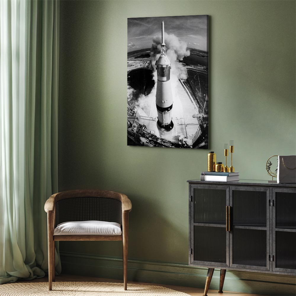 Cosmic Speed Space Canvas Print