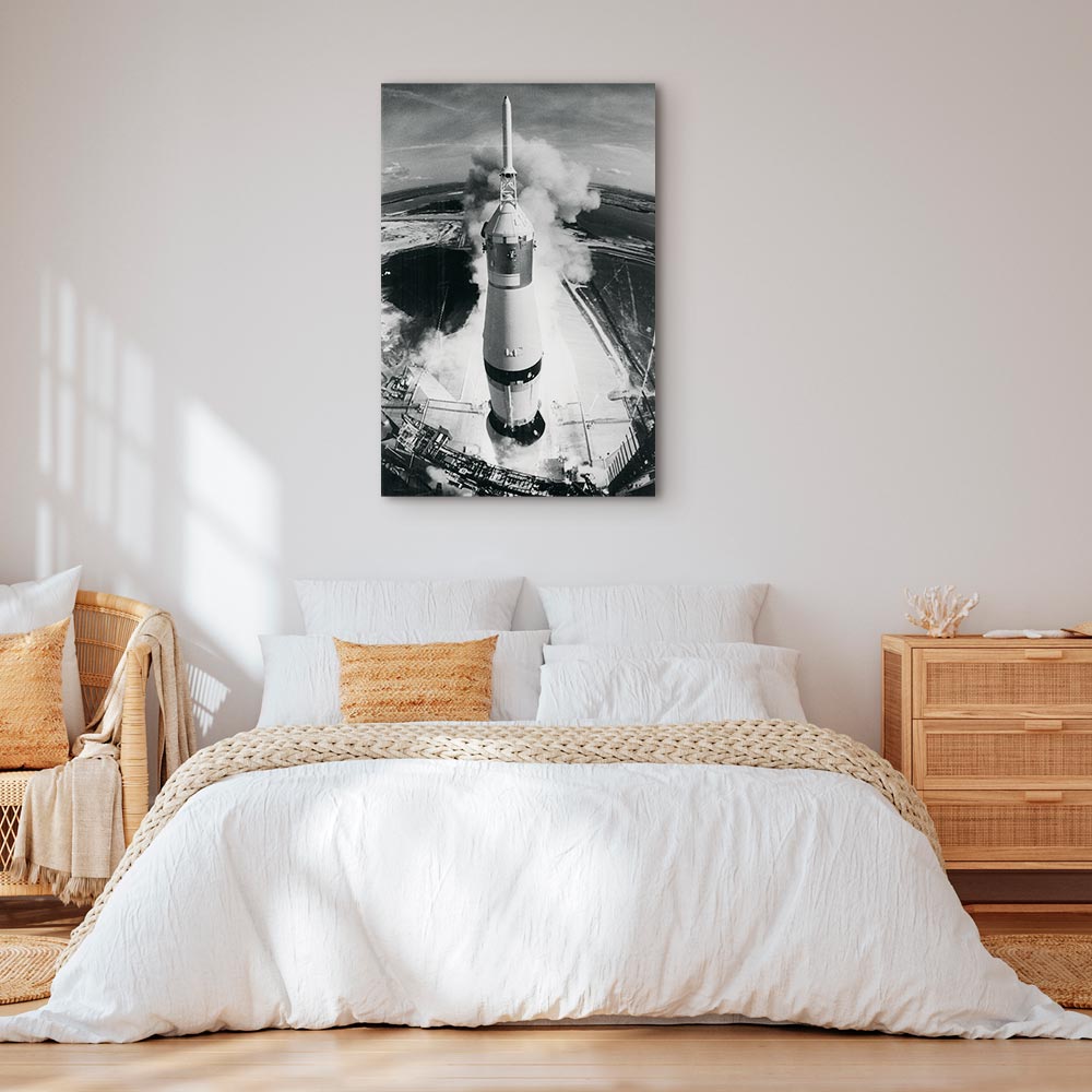 Cosmic Speed Space Canvas Print