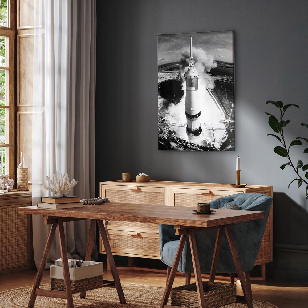 Cosmic Speed Space Canvas Print