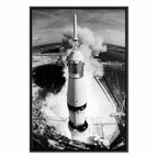Cosmic Speed Space Canvas Print