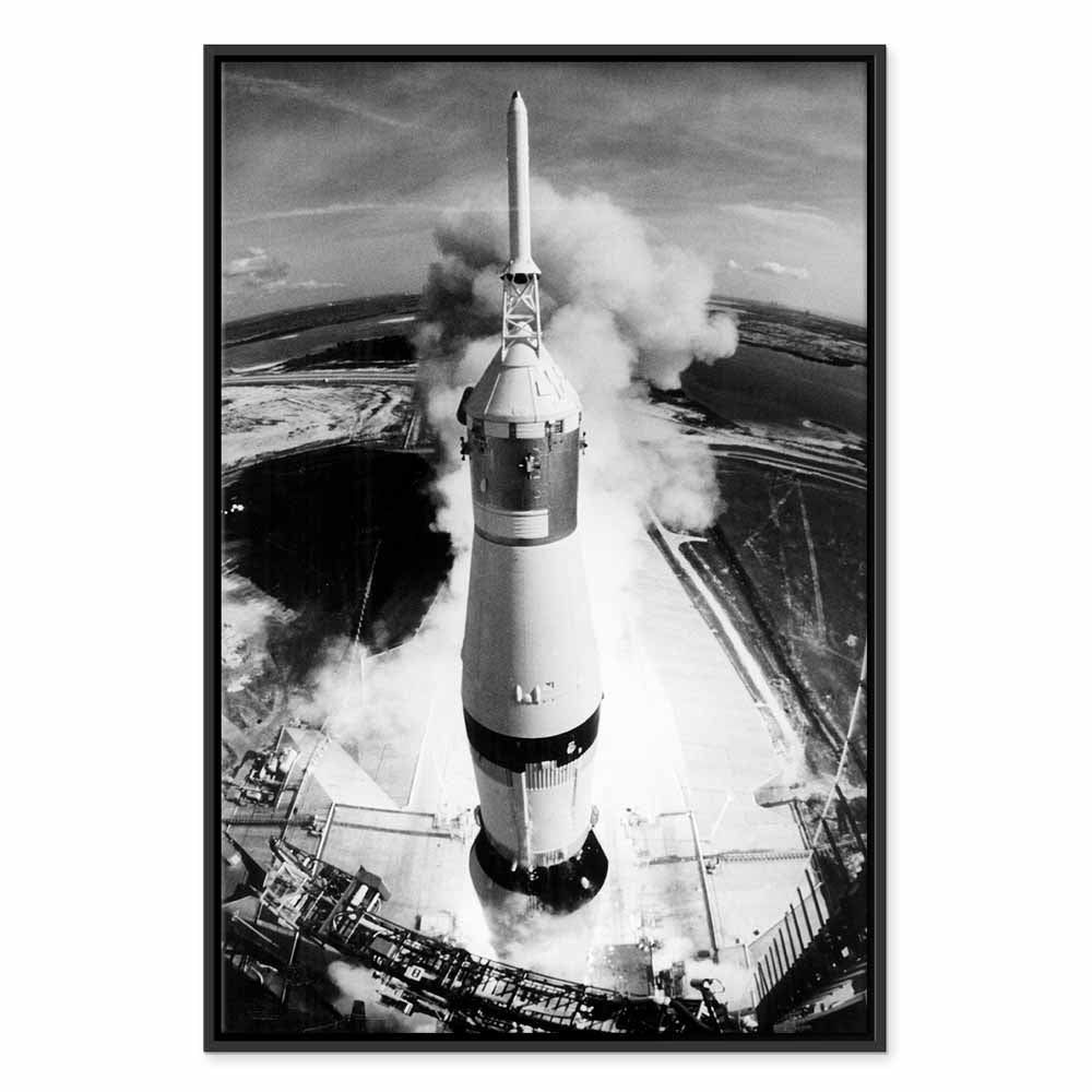 Cosmic Speed Space Canvas Print