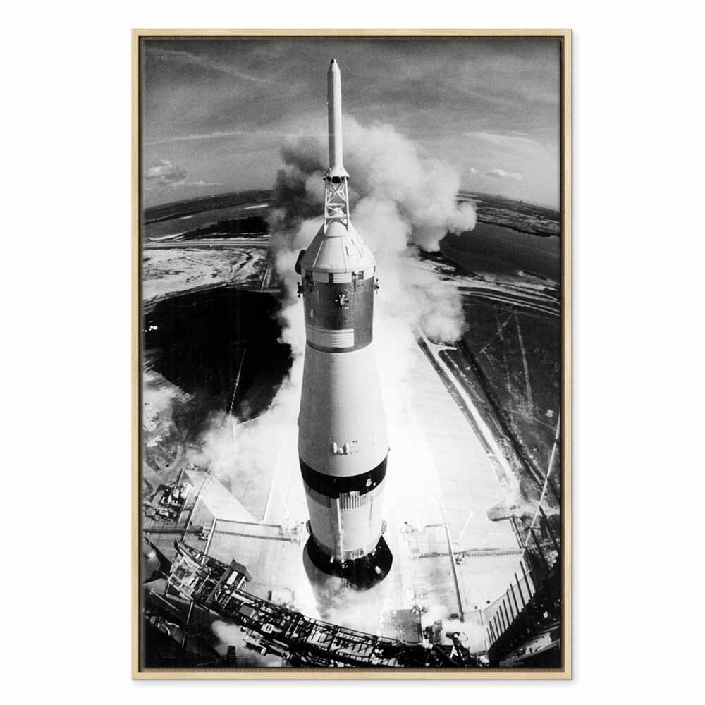 Cosmic Speed Space Canvas Print