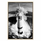 Cosmic Speed Space Canvas Print