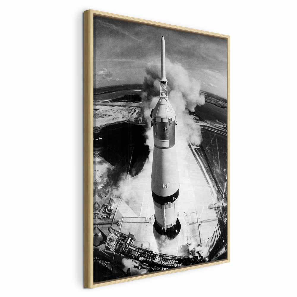 Cosmic Speed Space Canvas Print
