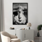 Cosmic Speed Space Canvas Print