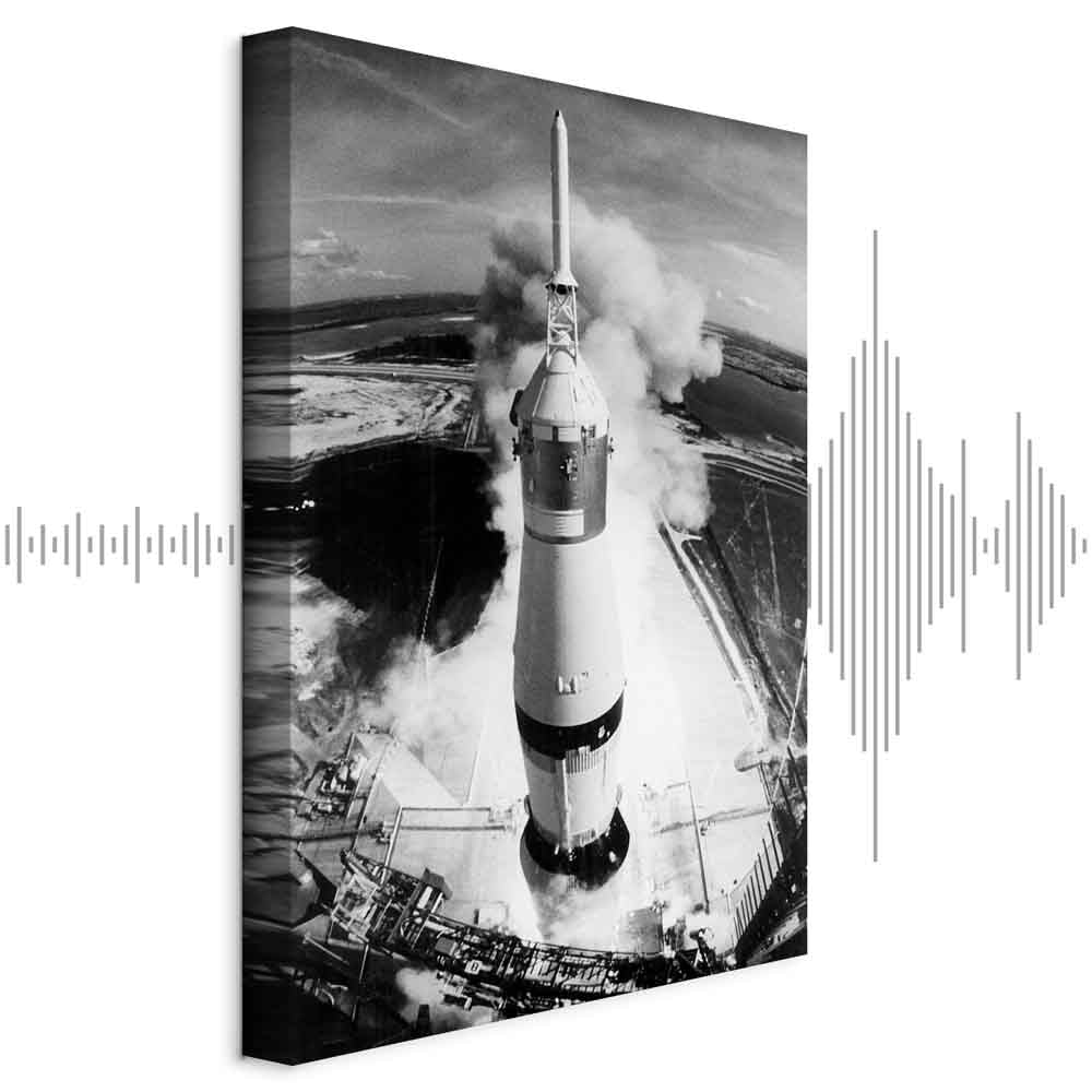 Cosmic Speed Space Canvas Print