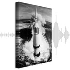 Cosmic Speed Space Canvas Print