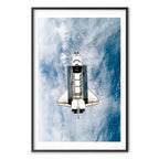 Space Shuttle Sci-fi Poster