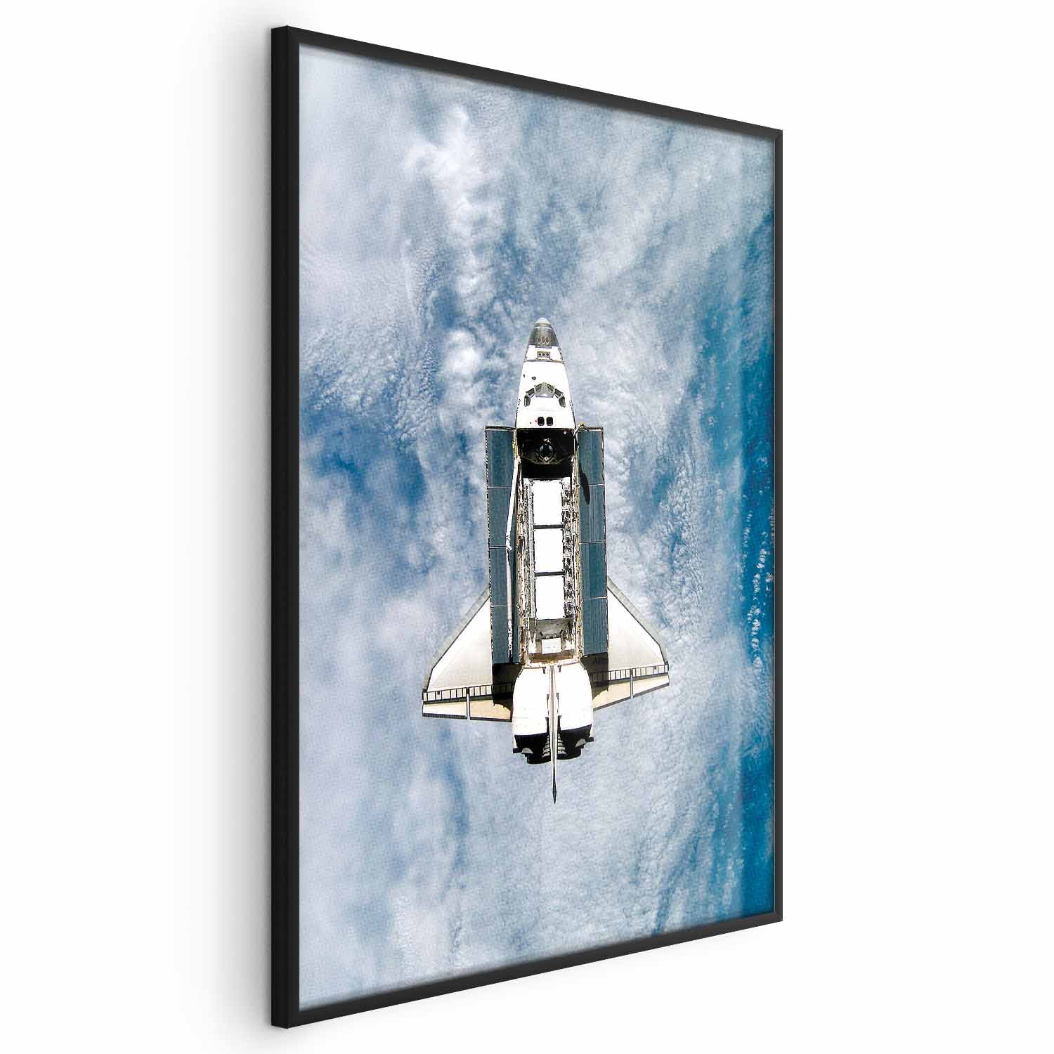 Space Shuttle Sci-fi Poster