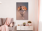 Canvas Print Costly Diamond 1 Part Vertical