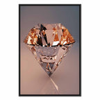 Abstract Diamond Shine Canvas Print