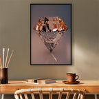 Abstract Diamond Shine Canvas Print