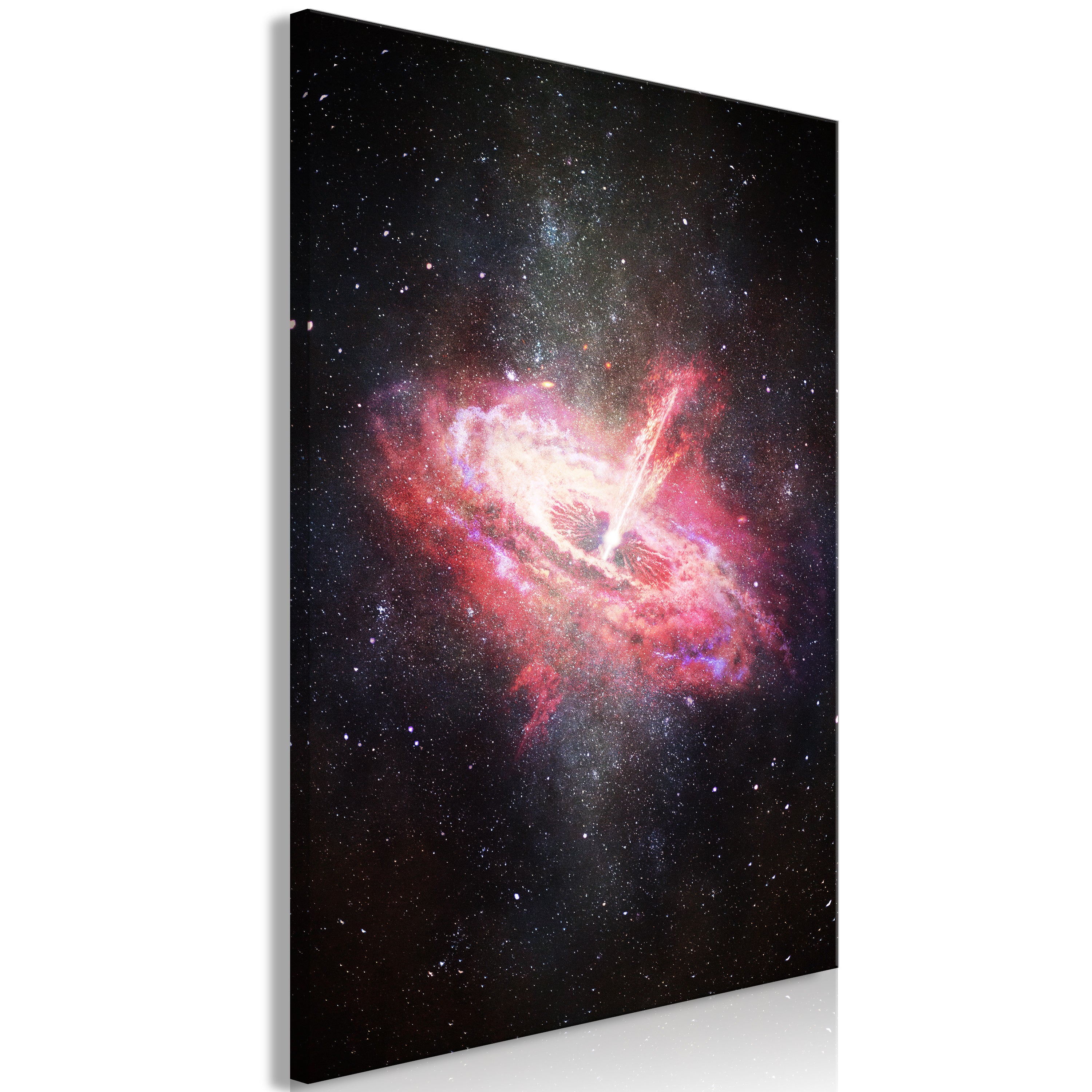 Canvas Print - Lonely Galaxy Vertical