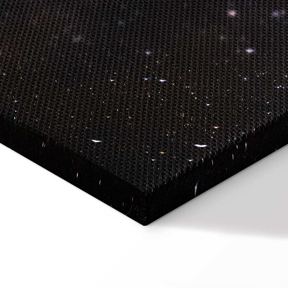 Lonely Galaxy Stars Vertical Canvas Print