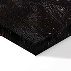 Lonely Galaxy Stars Vertical Canvas Print