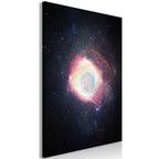 Canvas Print Galactic Explosion Vertical Abstract