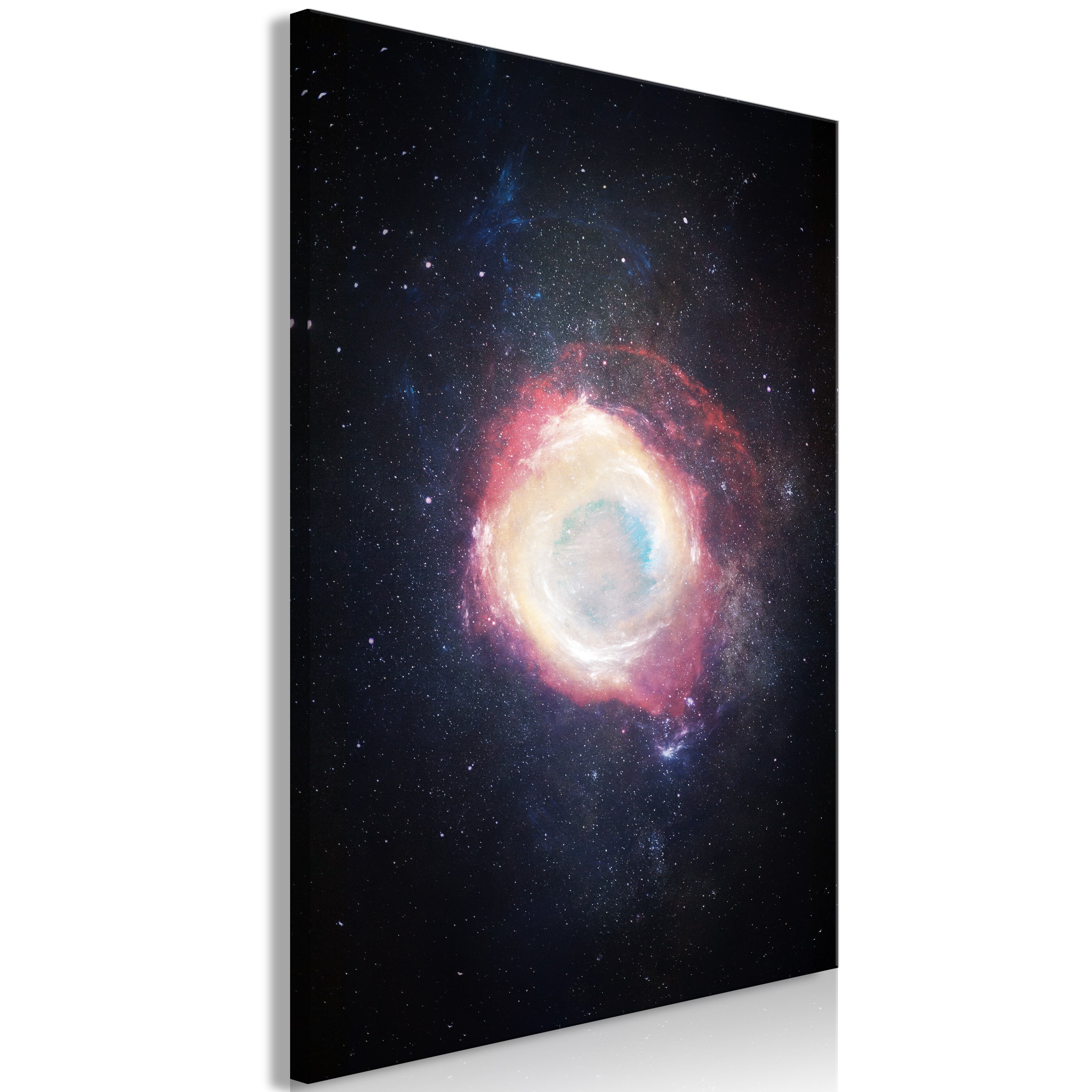 Canvas Print Galactic Explosion Vertical Abstract