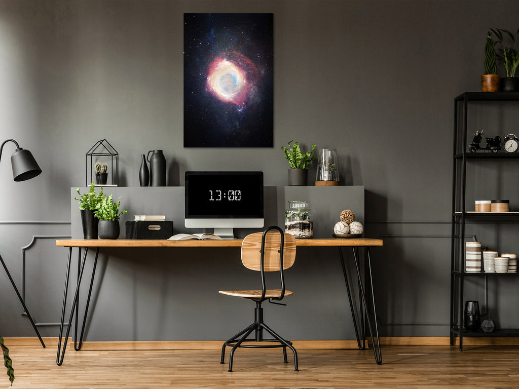 Canvas Print Galactic Explosion Vertical Abstract