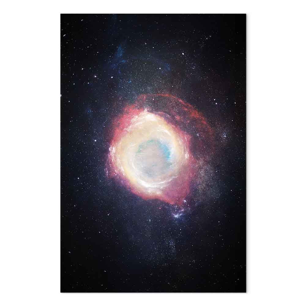 Galactic Explosion Space Canvas Print
