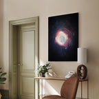 Galactic Explosion Space Canvas Print