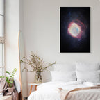 Galactic Explosion Space Canvas Print