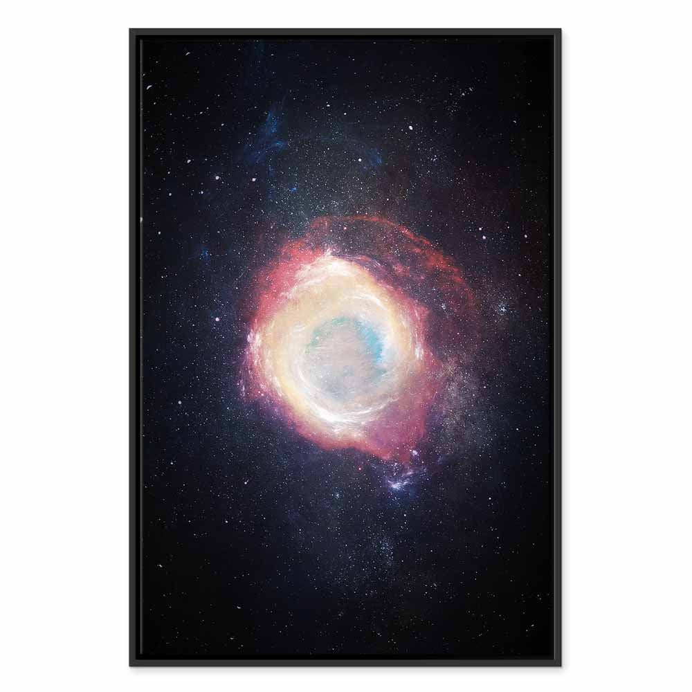 Galactic Explosion Space Canvas Print