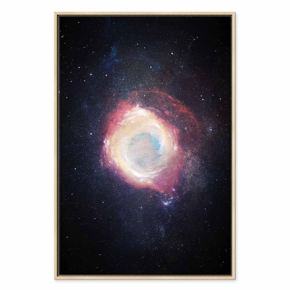 Galactic Explosion Space Canvas Print