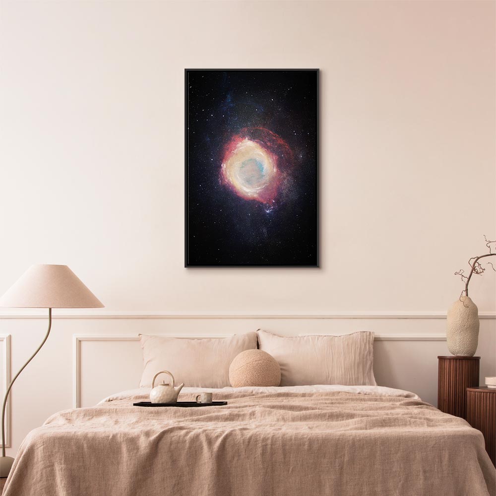 Galactic Explosion Space Canvas Print