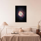 Galactic Explosion Space Canvas Print