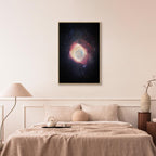 Galactic Explosion Space Canvas Print