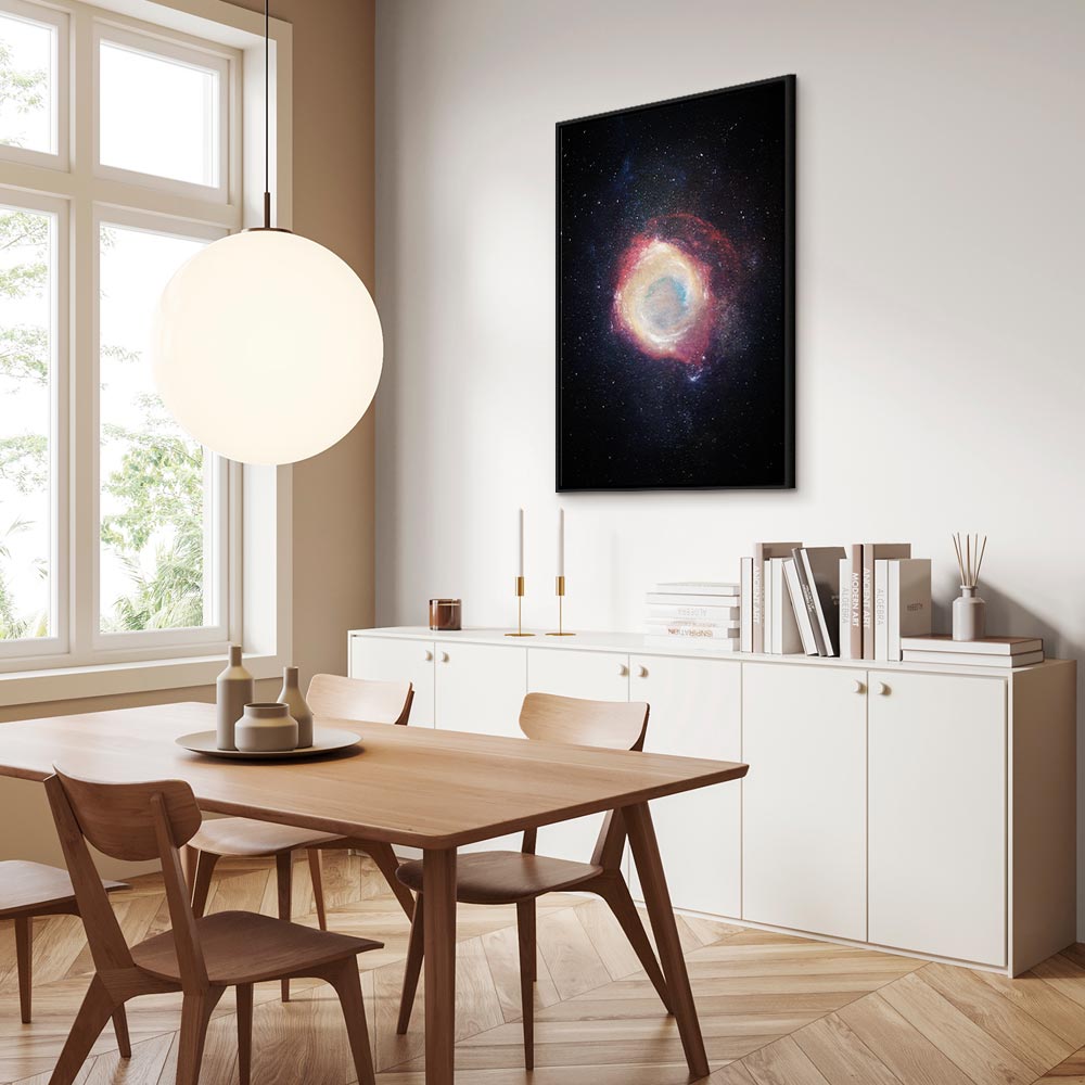 Galactic Explosion Space Canvas Print