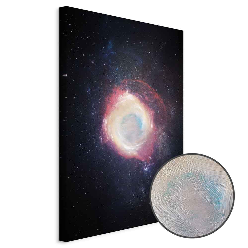Galactic Explosion Space Canvas Print