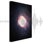 Galactic Explosion Space Canvas Print