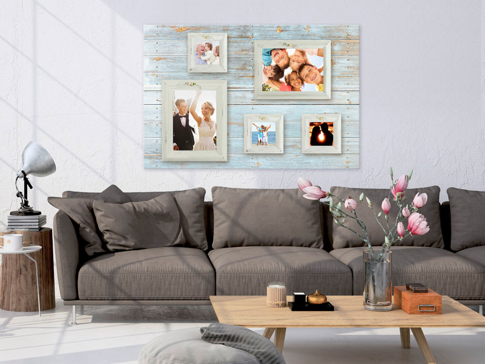 Retro Photo Gallery City Decorative Pinboard Corkboard