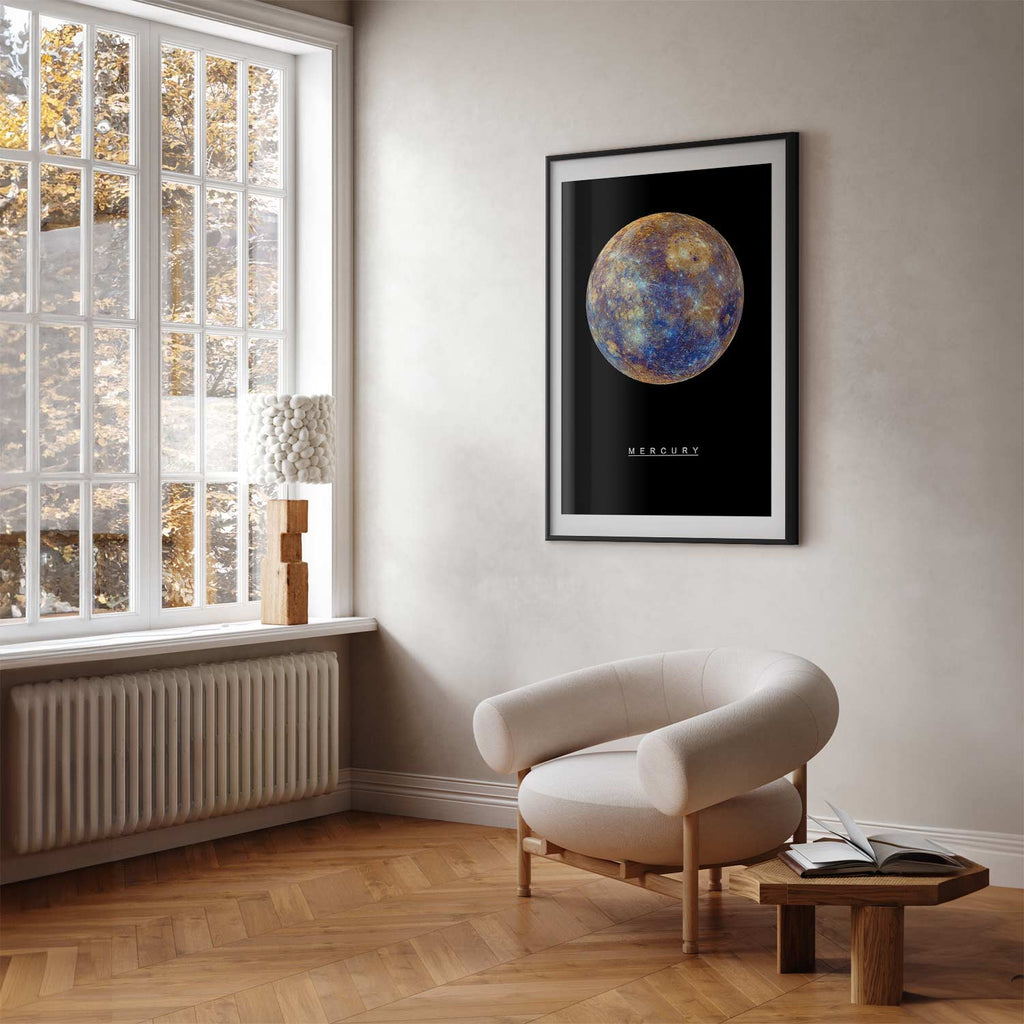 Mercury Cosmos Inscriptions Poster