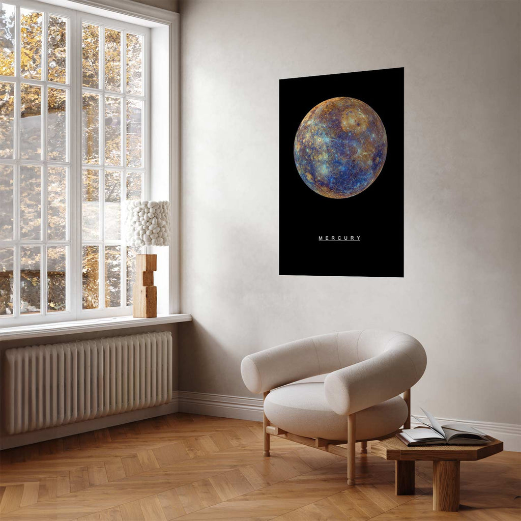 Mercury Cosmos Inscriptions Poster